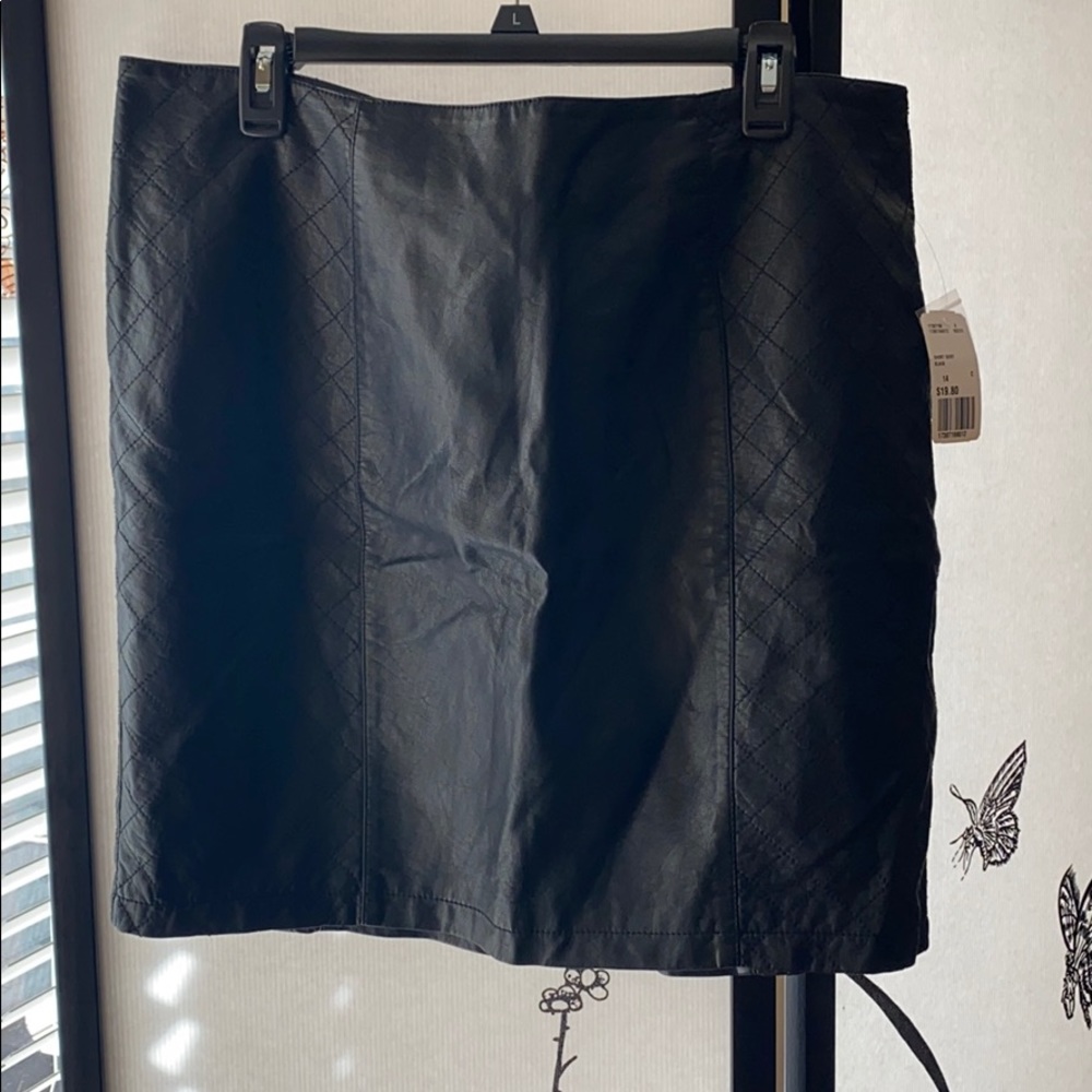 Forever 21+ | Faux Leather Skirt